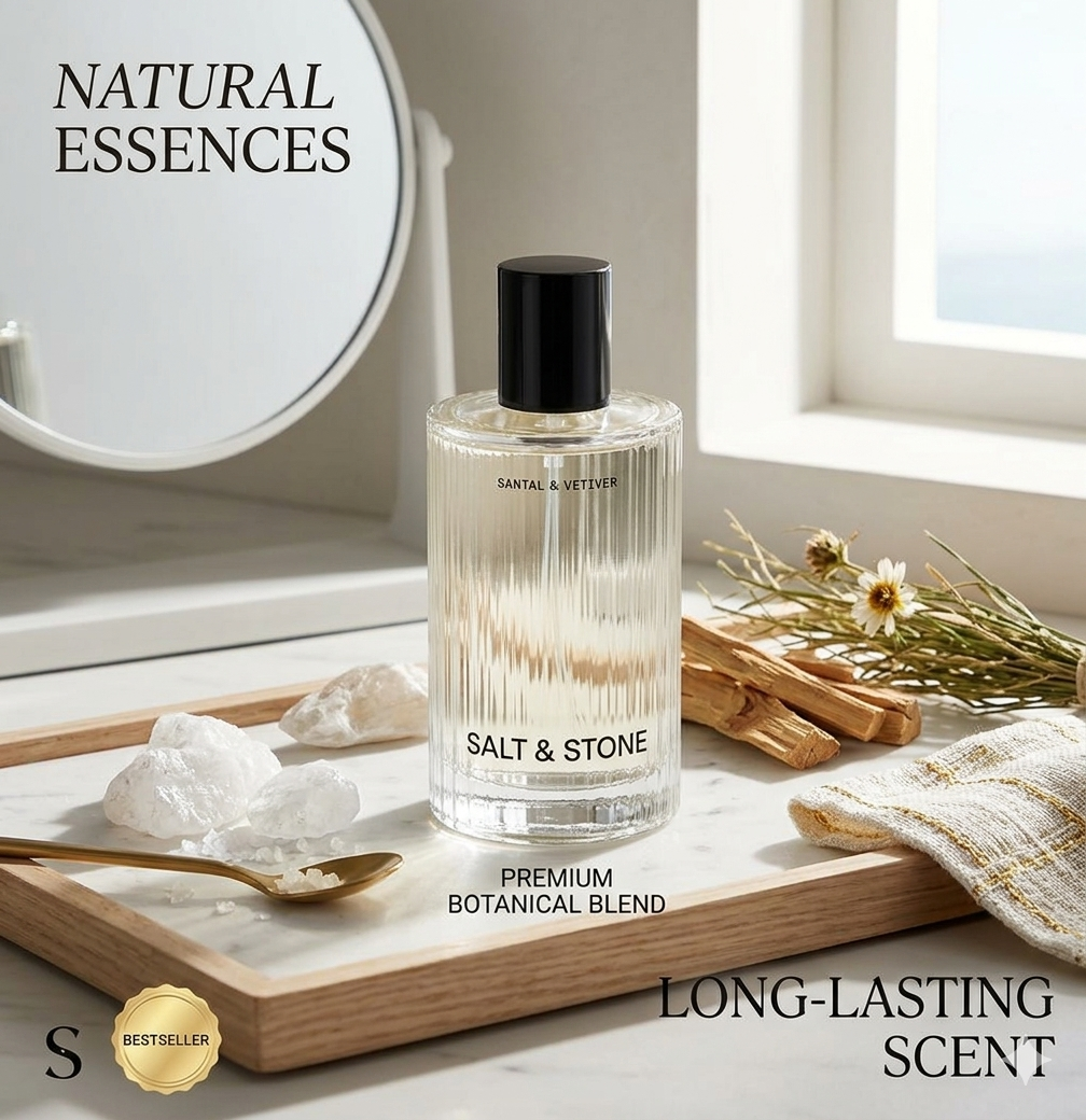 Fragrance Cologne And Perfume - Salt and Stone Santal Vetiver Perfume