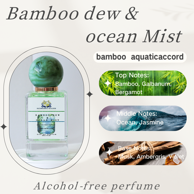 Fragrance Perfume Note - Bamboo Dew & Ocean Mist Alcohol