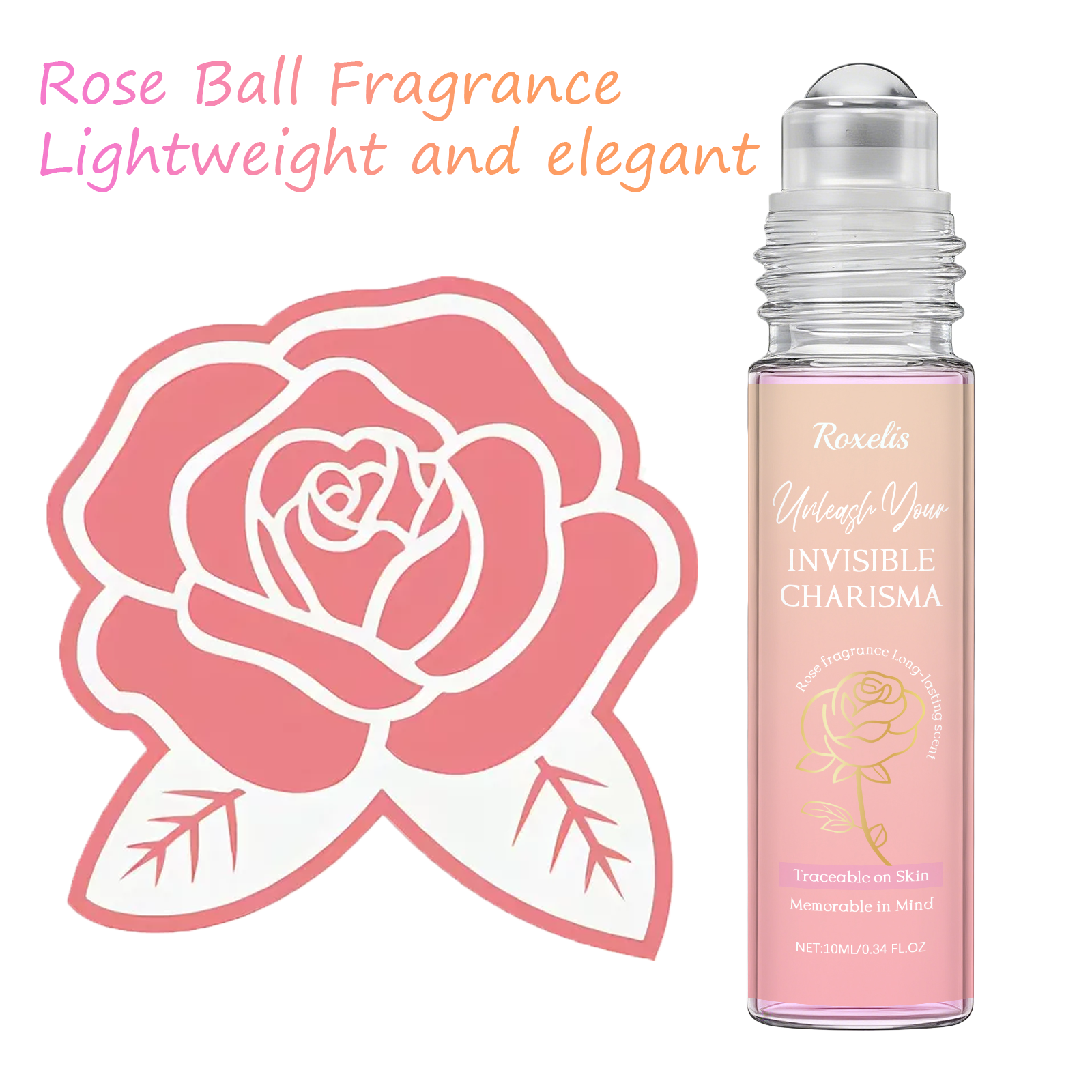 Perfume Fresh Fragrance - Rose Ball Fragrance is lightweight, elegant,