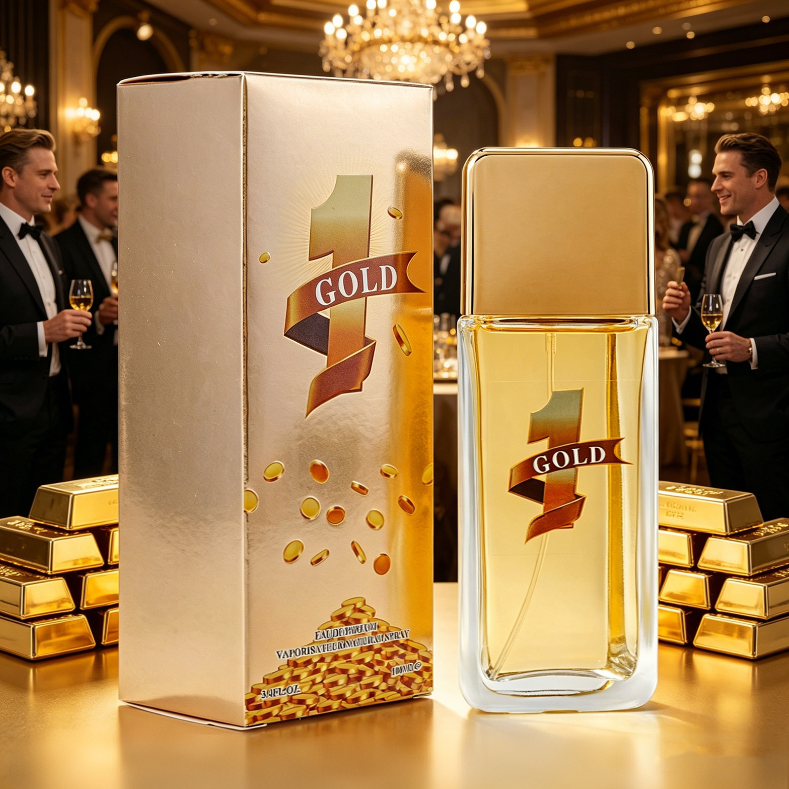 Fragrance Cologne And Perfume - 1 GOLD 100ml Men's Perfume EDP