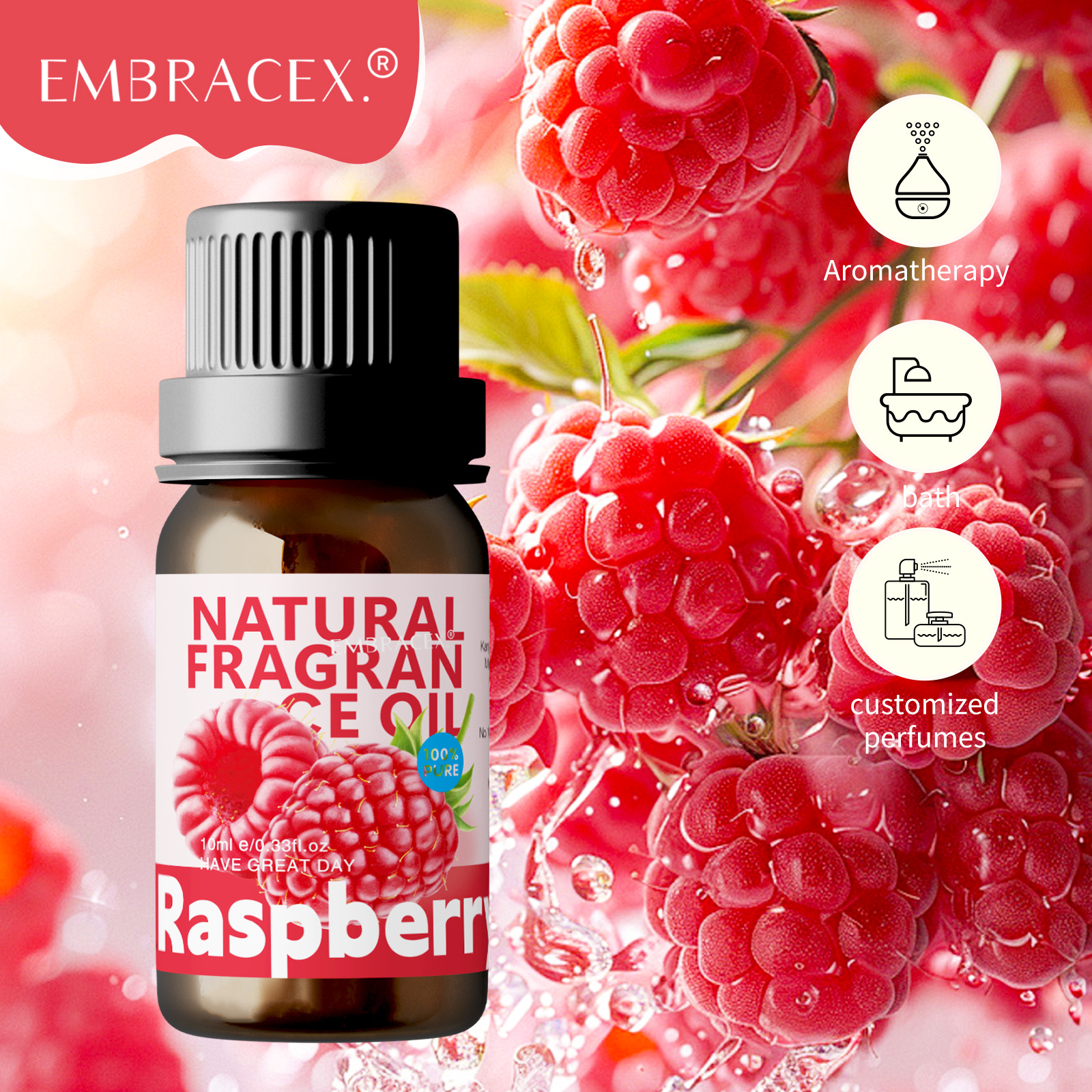 10ml Raspberry  Fragrance Esse – Perfume Fragrance Types For Women Bewertung und Preis