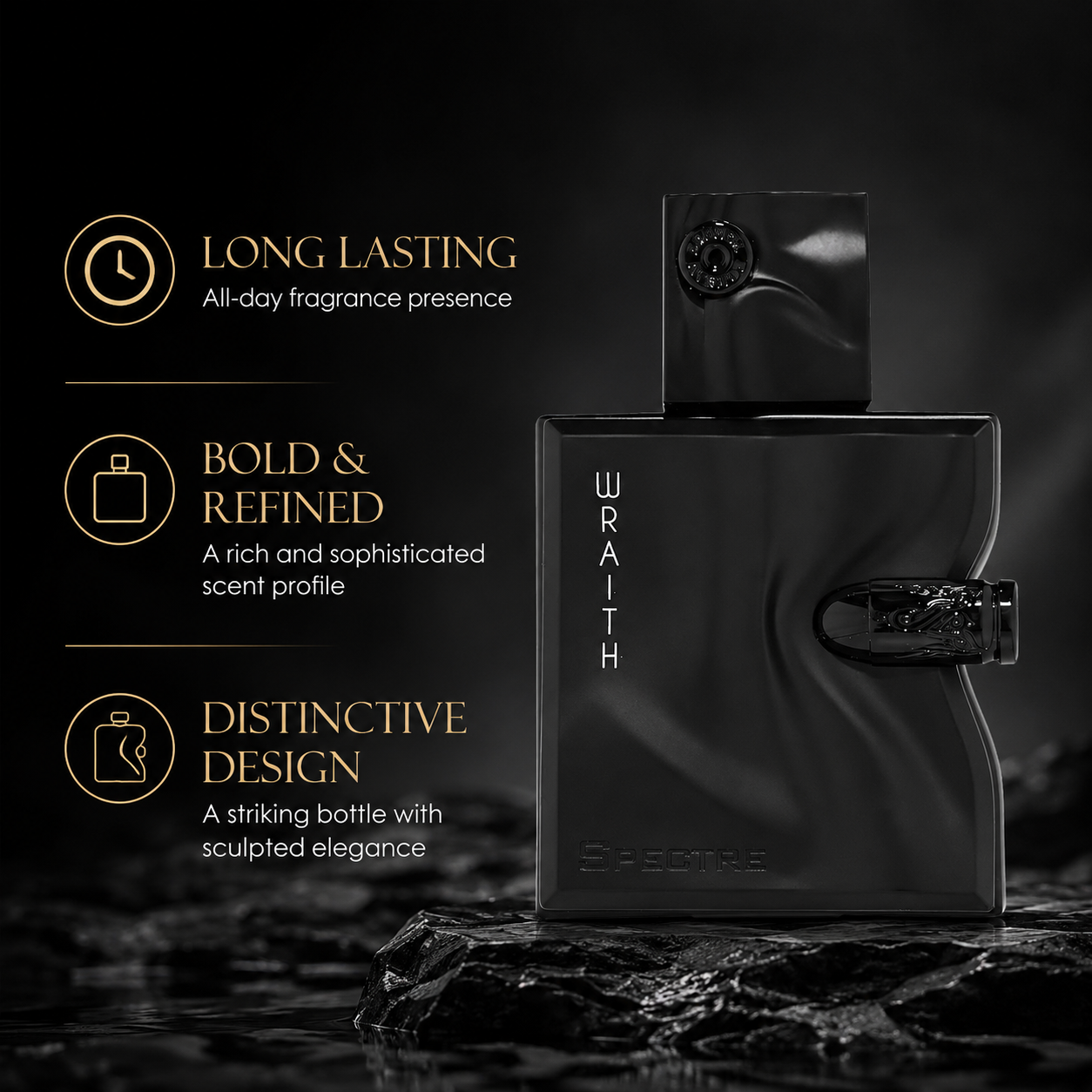 Sculpted Black Bottle Men Eau  – Fragrance Cologne And Perfume Bewertung und Preis
