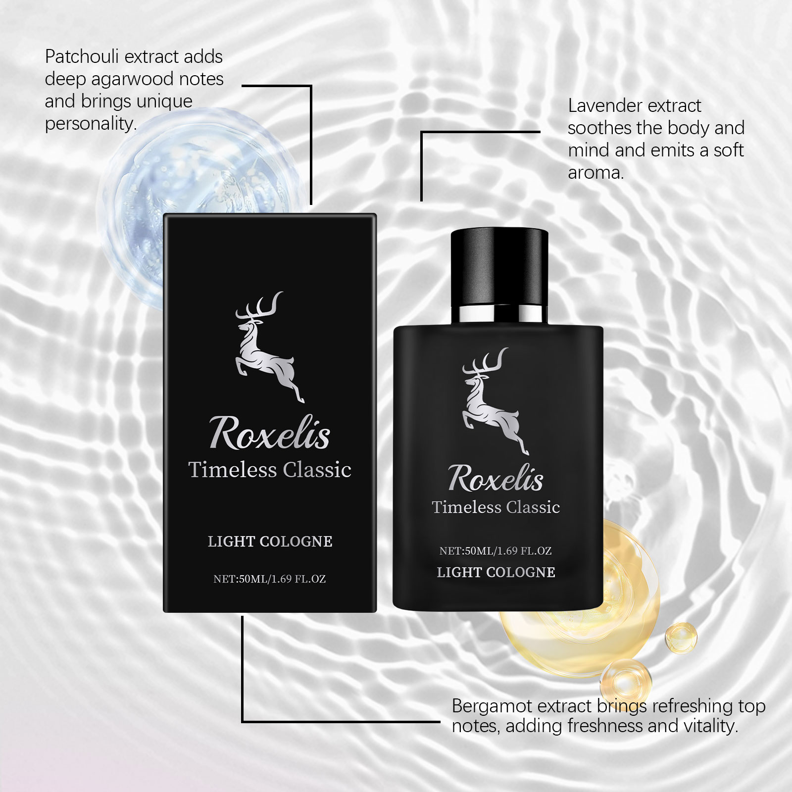 Roxelis Bergamot Perfume Class – Fragrance Perfume For Hair Bewertung und Preis