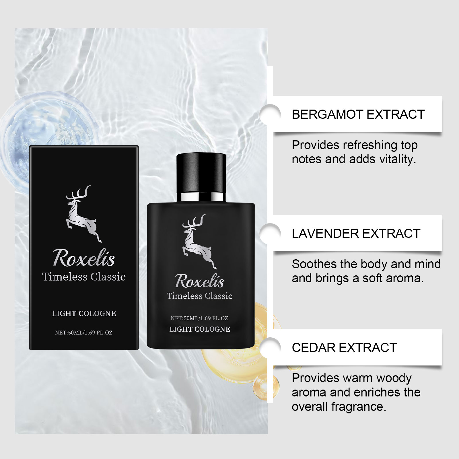 Roxelis Bergamot Perfume Class – Fragrance Perfume For Hair Bewertung und Preis