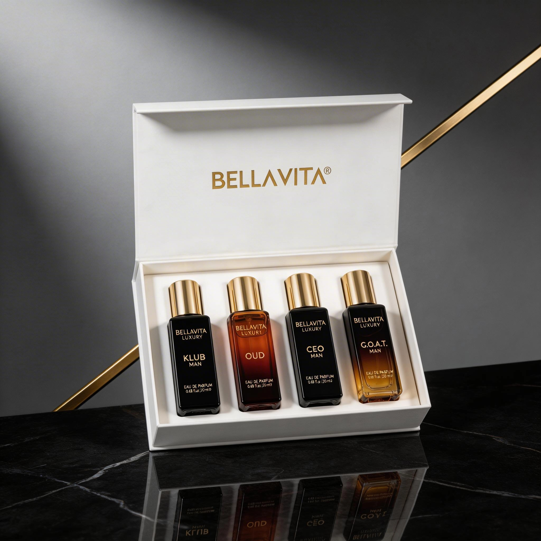 Bella Vita Portable 4x20ml Lux – Fragrance Perfume Note Bewertung und Preis